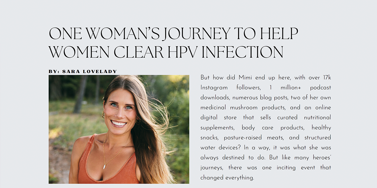One Woman’s Journey To Help Women Clear HPV Infection