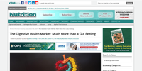Nutrition Industry Executive – The Digestive Health Market: Much More than a Gut Feeling