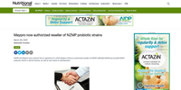 Nutritional Outlook – Maypro now authorized reseller of NZMP probiotic strains