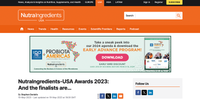 NutraIngredients USA – Nutralngredients-USA Awards 2023: And the finalists are...