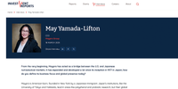 Investment Reports – May Yamada-Lifton Interview