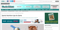 Nutrition Industry Executive – Sports Nutrition Ups Its Game